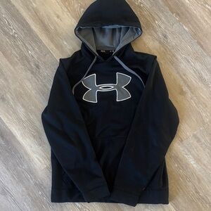 Under Armour Black and Gray Hoodie